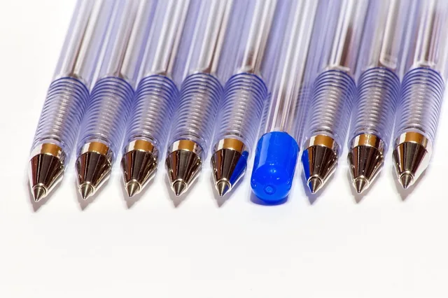 pens, stationery, office, kit, blue, pens, pens, pens, pens, pens. Livestream creator business plan: the paper essentials